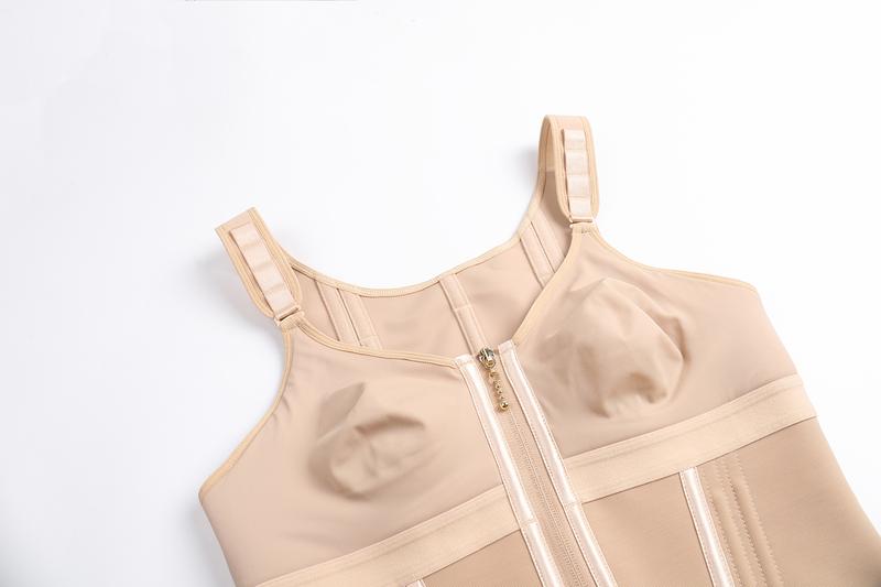 双肩带与提臀剪裁示意