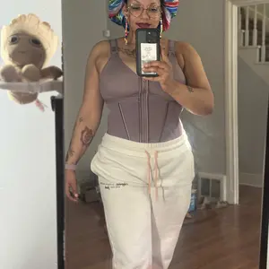 紫色买家实拍穿着效果